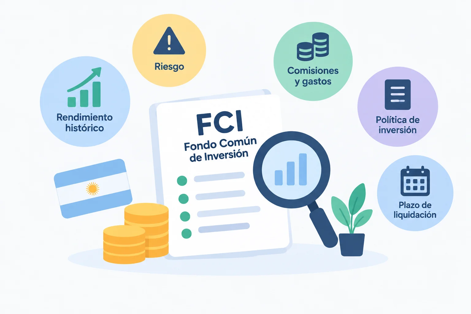 Cómo Elegir un Fondo Común de Inversión (FCI) en Argentina: Qué Mirar en la Ficha Antes de Suscribir