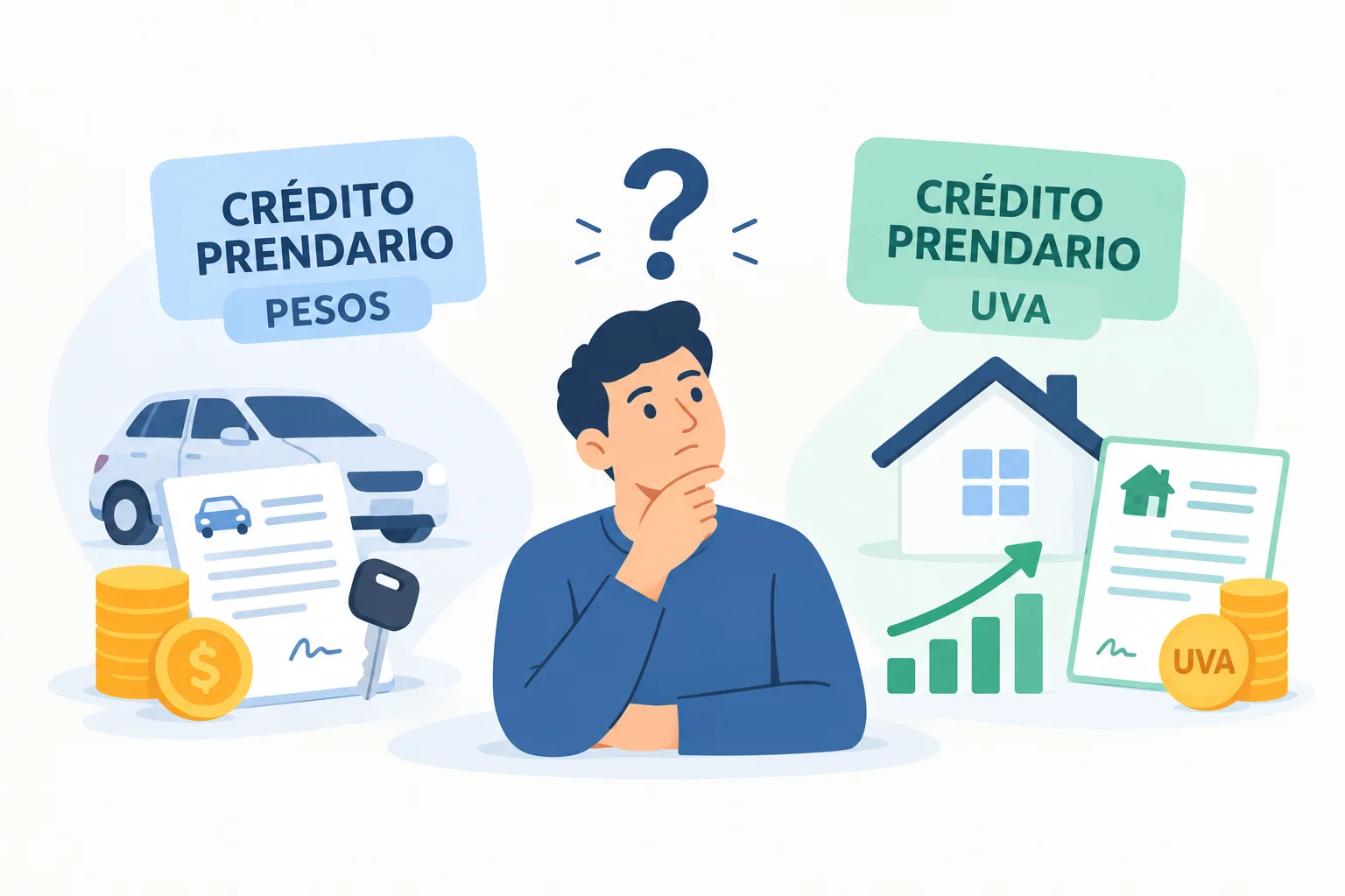 Crédito Prendario en Pesos o en UVA: Cuál Conviene para Financiar tu Auto en Argentina (2026)